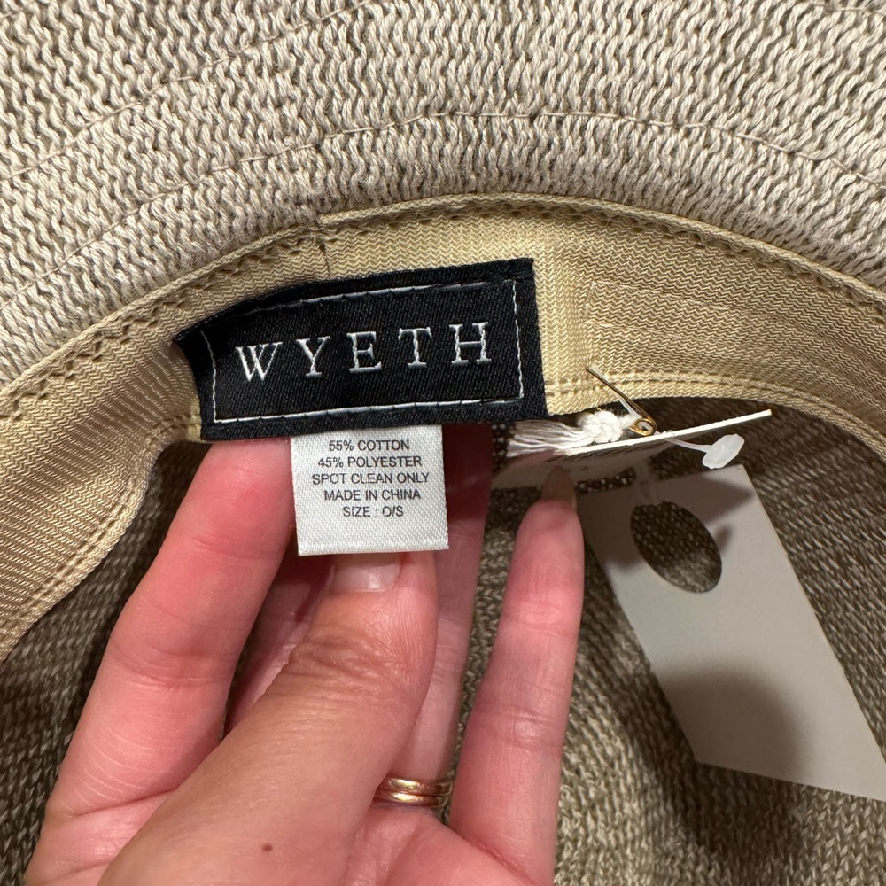 Wyeth Wide-Brim Hat NWT - Picture 3 of 3